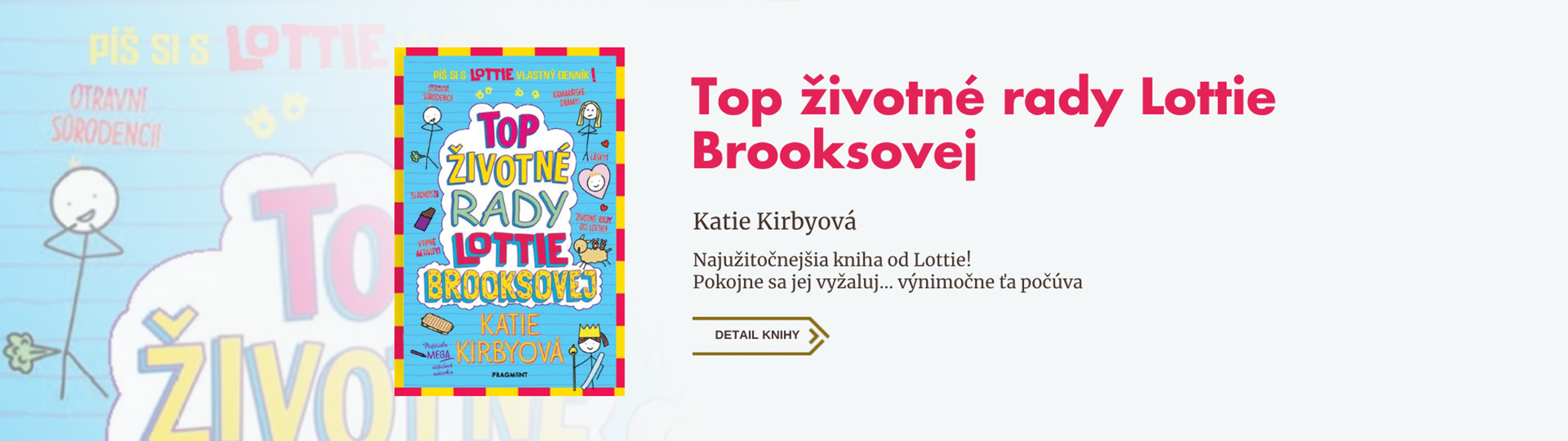 NAJUŽITOČNEJŠIA KNIHA LOTTIE BROOKSOVEJ: PONÚKA TOP ŽIVOTNÉ RADY!