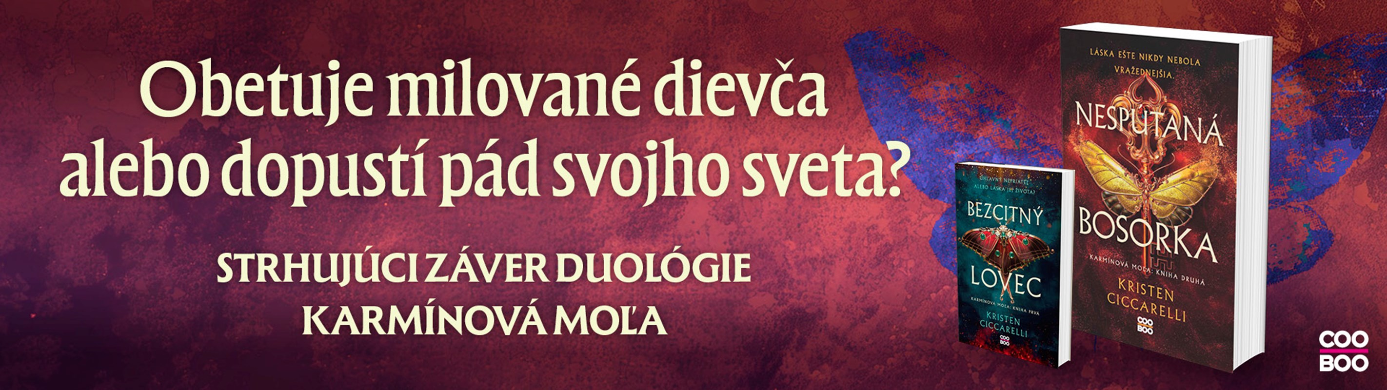 NESPÚTANÁ BOSORKA: STRHUJÚCI ZÁVER VYSOKO NÁVYKOVEJ DUOLÓGIE KARMÍNOVÁ MOĽA