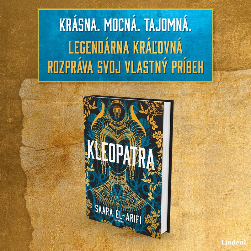 LEGENDÁRNA KLEOPATRA ROZPRÁVA SVOJ VLASTNÝ PRÍBEH V STRHUJÚCEJ ROVNOMENNEJ KNIHE