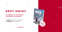 Krst knihy a debata s autorom Jakubom Filipkom