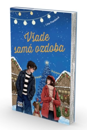Kniha ako adventný kalendár – romantická novinka od Liny Frankovej Všade samá ozdoba