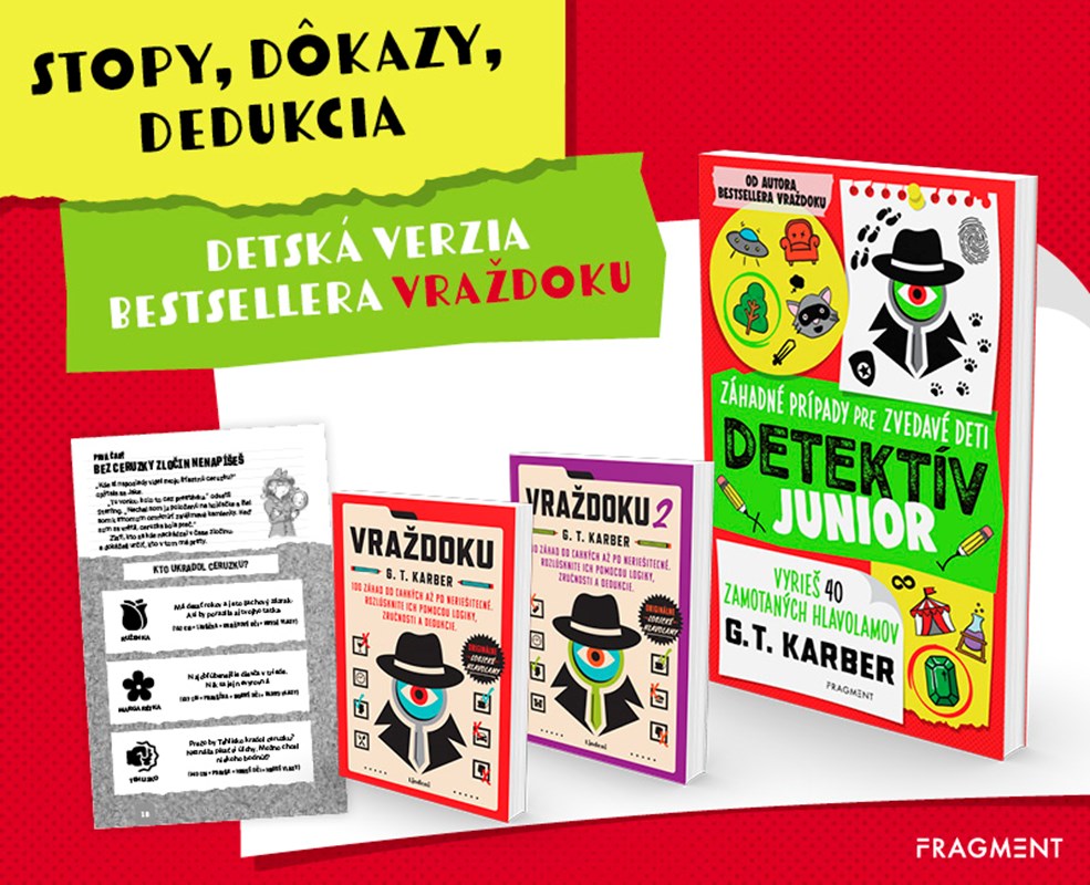 DETSKÁ VERZIA BESTSELLERA VRAŽDOKU – SKVELÁ ALTERNATÍVA K DIGITÁLNYM HRÁM!