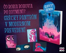 ČO ROBIA BOHOVIA PO ZOTMENÍ? GRÉCKY PANTEÓN V NÁDHERNOM GRAFICKOM ROMÁNE VÁŠNE OLYMPU