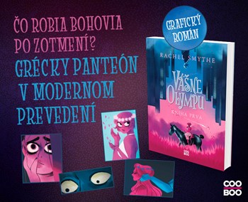 ČO ROBIA BOHOVIA PO ZOTMENÍ? GRÉCKY PANTEÓN V NÁDHERNOM GRAFICKOM ROMÁNE VÁŠNE OLYMPU