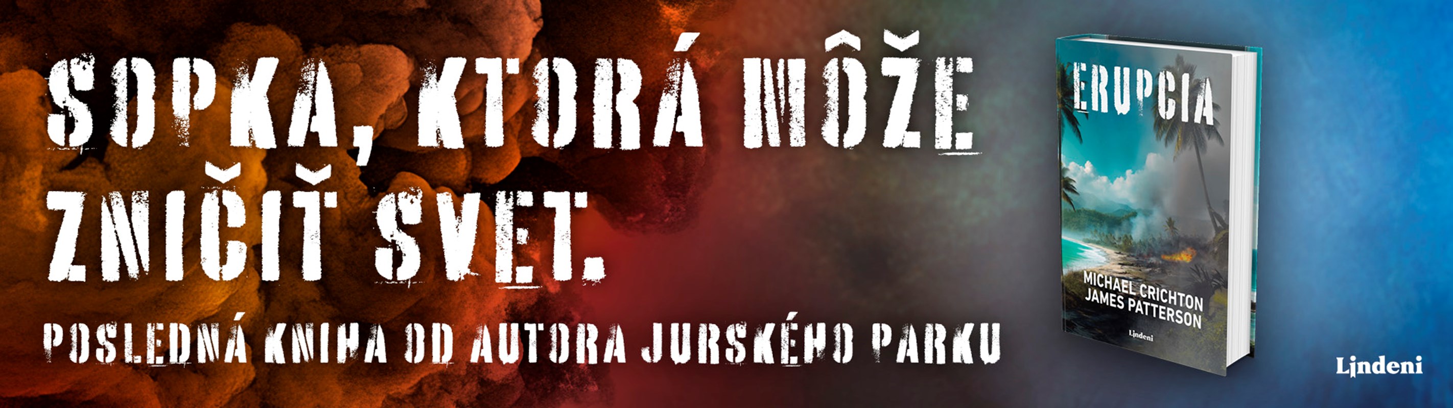 AUTOR JURSKÉHO PARKU MICHAEL CRICHTON JE SPÄŤ: POSMRTNE MU VYCHÁDZA TECHNOTRILER ERUPCIA!