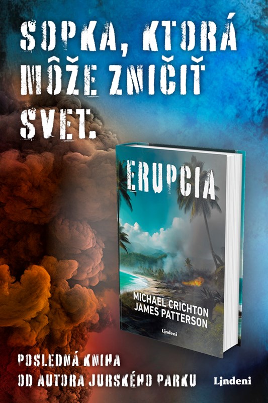AUTOR JURSKÉHO PARKU MICHAEL CRICHTON JE SPÄŤ: POSMRTNE MU VYCHÁDZA TECHNOTRILER ERUPCIA!