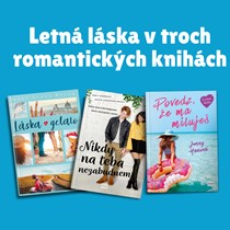Letná láska v troch romantických knihách (nielen) pre tínedžerky a tínedžerov