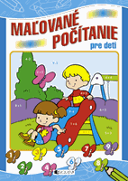 Maľované počítanie pre deti – modré