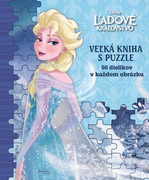 Ľadové kráľovstvo - Veľká kniha s puzzle