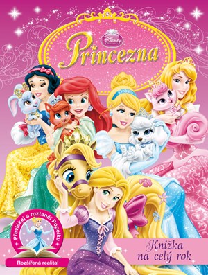 Princezna - Knížka na celý rok - Převlékej a roztanči Popelku