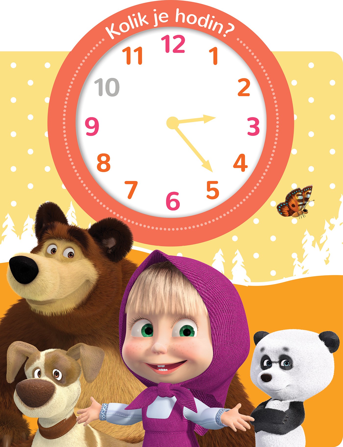 Máša a medvěd Kolik je hodin?