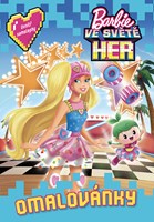 Barbie ve světě her  Omalovánky 