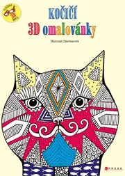 3D kočičí omalovánky