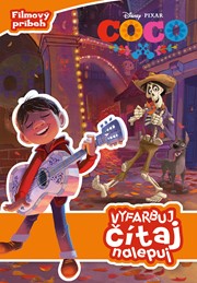 Coco - Vyfarbuj, čítaj, nalepuj