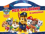 Tlapková patrola - Moje omalovánky se samolepkami