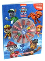 Tlapková patrola - Omalovánky s voskovkami