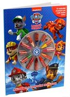 Labková patrola - Maľovanky s voskovkami