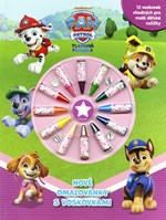 Tlapková patrola - Nové omalovánky s voskovkami