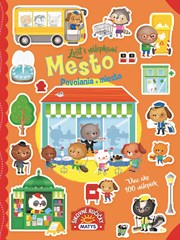 Zošit s nálepkami: Mesto - povolania a miesta