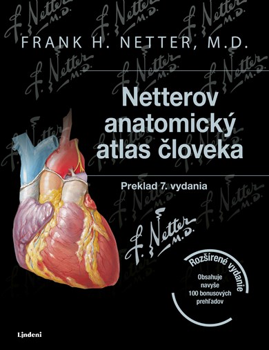 Netterov anatomický atlas človeka - 7. vydanie (2. akosť)