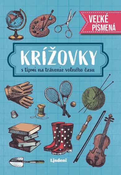 Krížovky s tipmi na trávenie voľného času - veľké písmená (2. akosť)