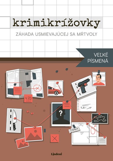 Krimikrížovky 1 - Záhada usmievajúcej sa mŕtvoly - veľké písmená (2. akosť)