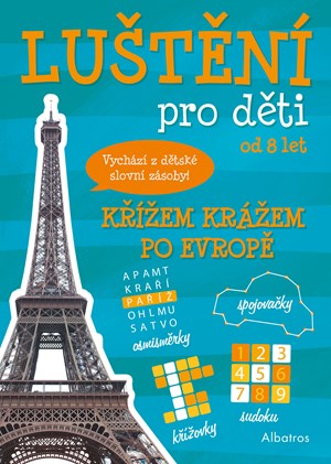 Luštění pro děti - Křížem krážem po Evropě
