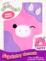 Squishmallows - Squishy denník - Patty (2. akosť)