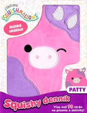 Squishmallows - Squishy denník - Patty (2. akosť)