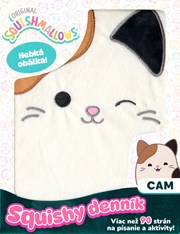 Squishmallows - Squishy denník - Cam (2. akosť)