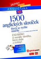 1500 anglických slovíček, která se rychle naučíte - verze s 1 CD v MP3 formátu